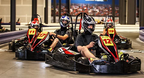 Indoor Kart Racing