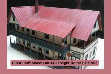 Gloor Craft Models Kit 410 Freight House HO Scale: A Perfect Addition to Your Layout